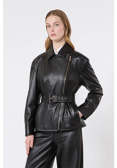 Nappa leather biker jacket MAX MARA Studio | 2626446011600004